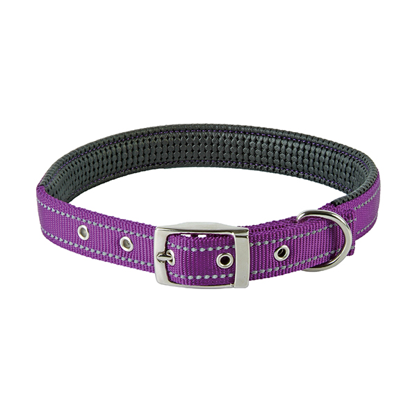 Nylon Collar with Air PU Padding Reflective Threads