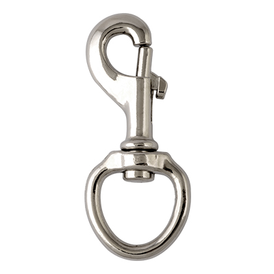 Bolt Snap, Rust proof metal snap hook ,Nickel plated , Eletro galvanized ,Brass platedChromium plated , Alloy zine die castingElectric Dipping Swivel round eye snap hook.