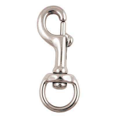 Malleable Iron Swivel Round Eye Bolt Snap Hook