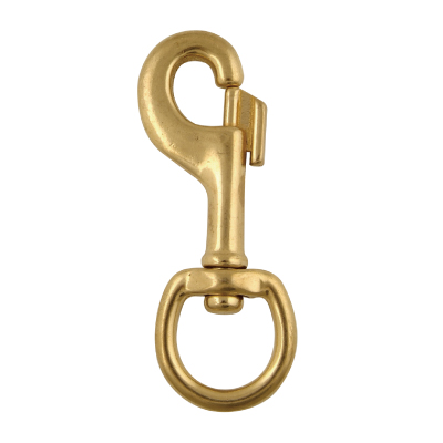 Solid Brass Snap Hook