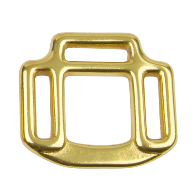 Malleable Iron 3-Loop Halter Square Buckle