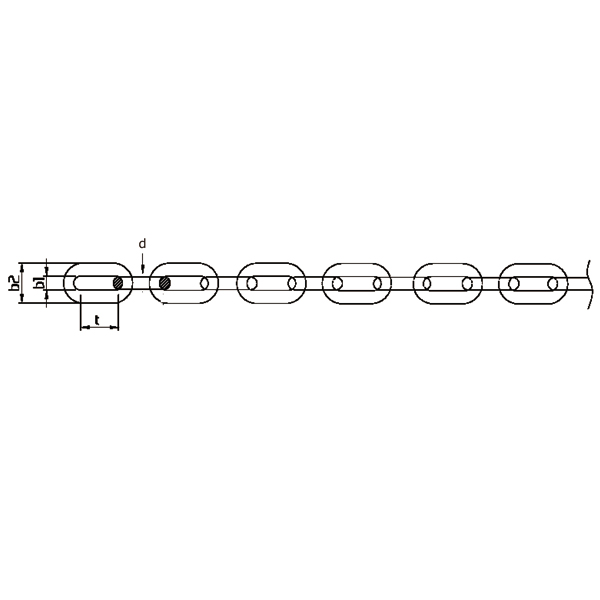 DIN 764 Link Chain