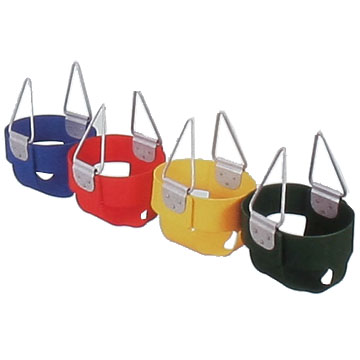 Plastic Infant Swing Seat Assembled