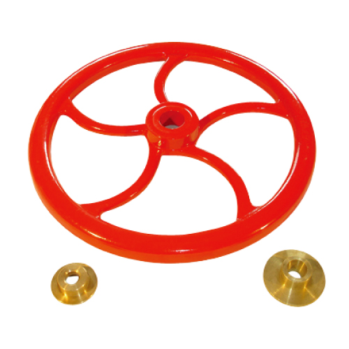 Aluminium Steering Wheels In Red Paint Coated