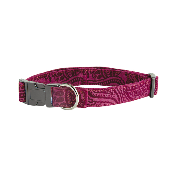 Stylish Dog Velvet Adjustable Collar