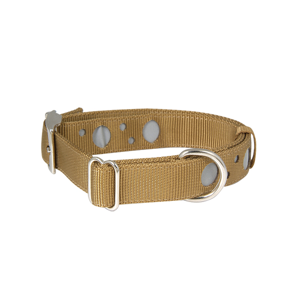 Stylish Two Layered Cutout Nylon Adjustable Dog Collar