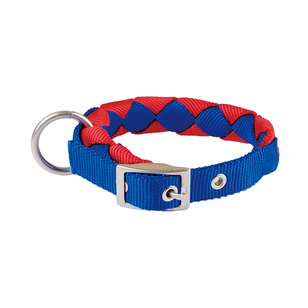 Plaited Nylon Rope Dog Collar