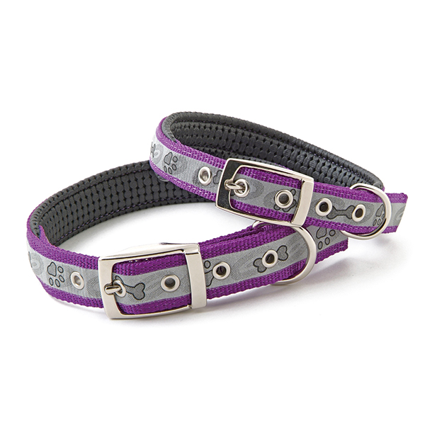 Reflective Nylon Dog Collar