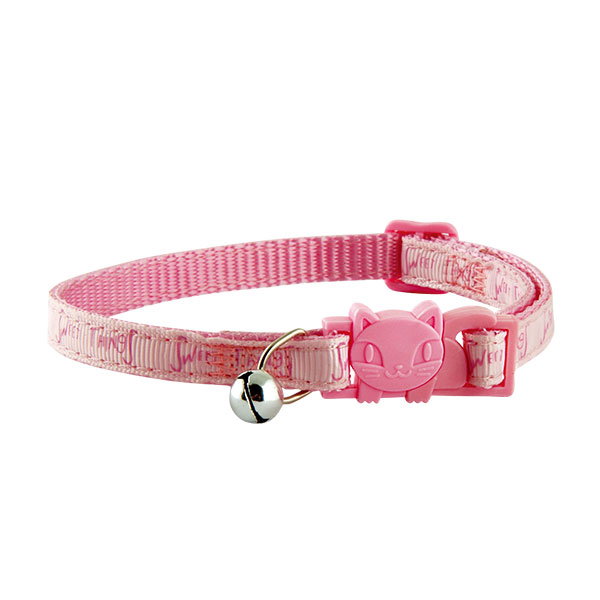 Nylon Tapping Safety Buckle Cat Collar