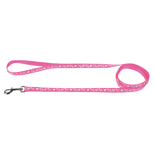 Tape Printed Nylon Cat & Puppy Leash