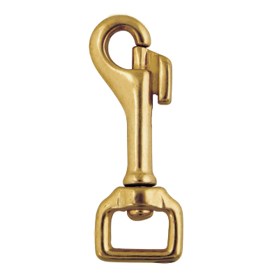 Solid Brass Swivel Strap Eye Bolt Snap