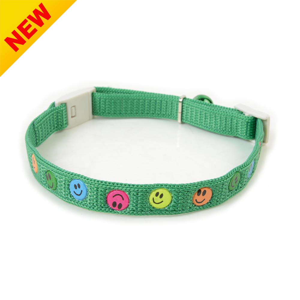 Nylon Thermo Pattern Snag Off Safety Cat Collar