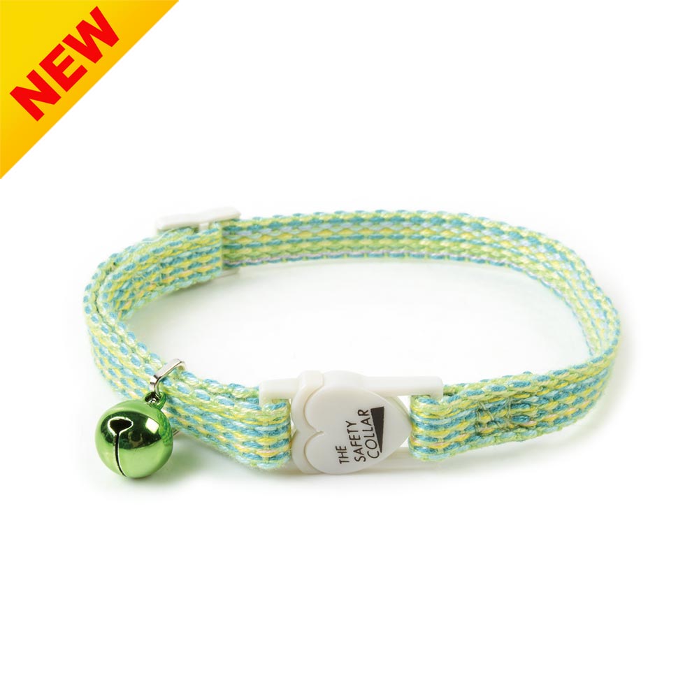 Nylon Braided Safety Buckle Cat Collar