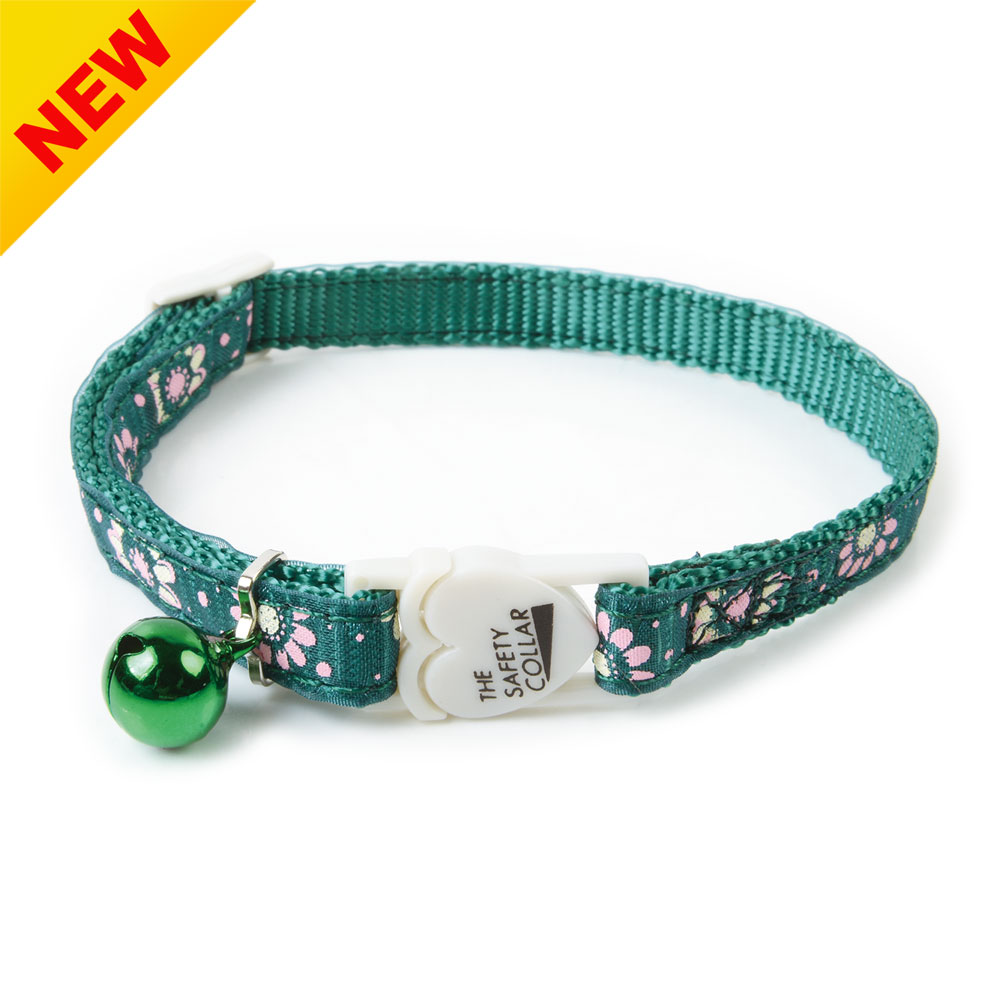 Nylon Tapping Safety Buckle Cat Collar