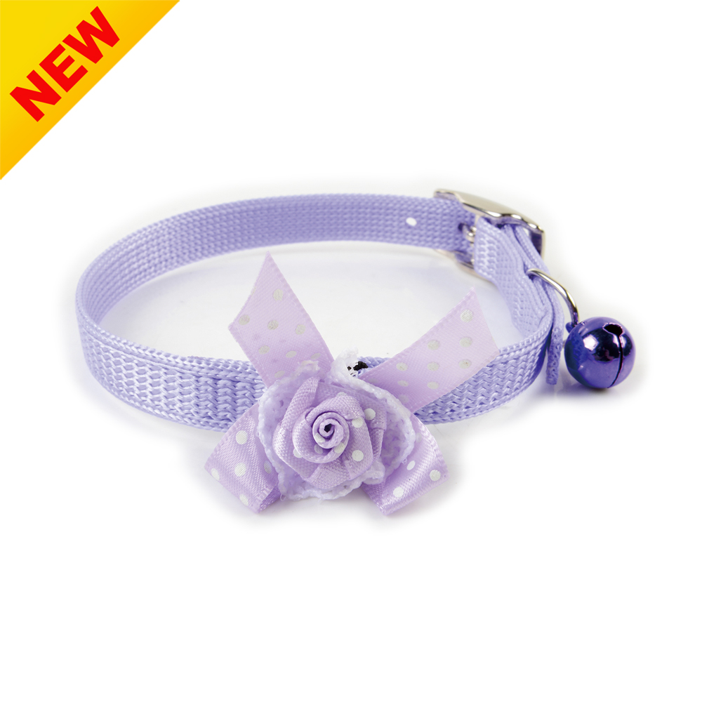 Snag-Off Decorative Nylon Safety Cat Collars