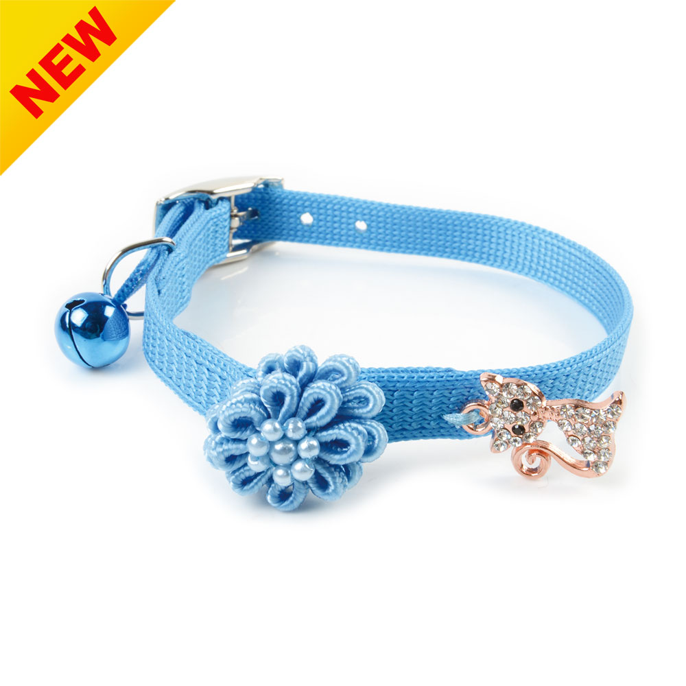 Snag-Off Decorative Nylon Safety Cat Collars