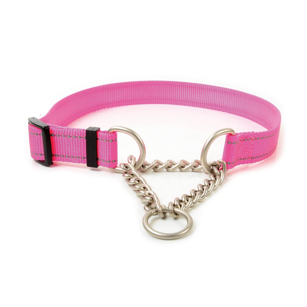 Reflective Nylon Chain Collar