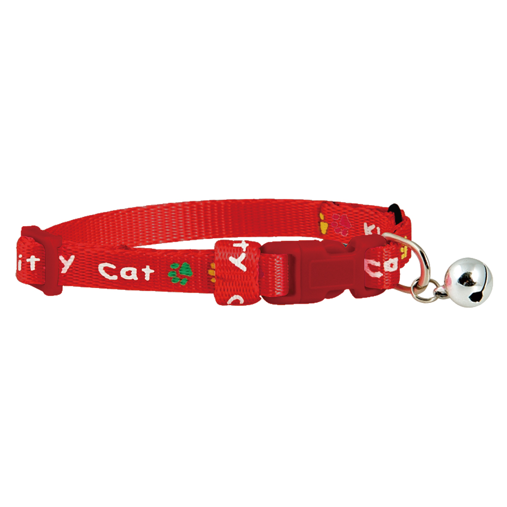 Tape Printed Nylon Cat Collar