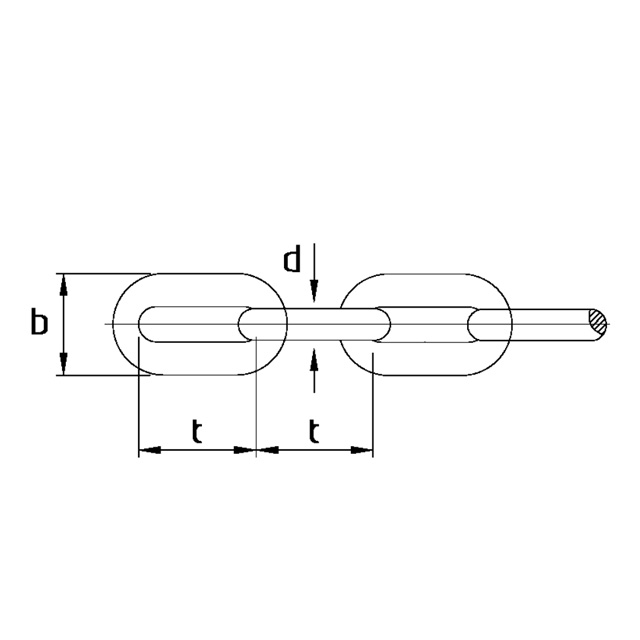 DIN 5685 A/C Short / Long Link Chain